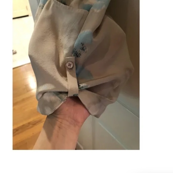 Armani Exchange Limited edition Water Color 100% Silk Romper w/ pockets 4 - Picture 14 of 14